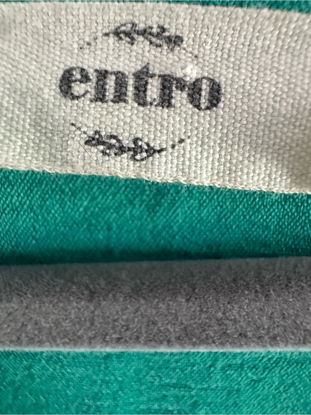 Entro XL Emerald Green Babydoll Tunic Top V-Neck Short Sleeve Boho Summer Top - Picture 3 of 12